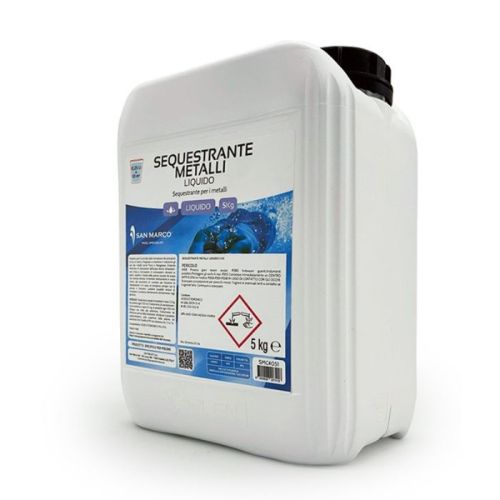Sequestrante per metalli liquido piscina San Marco da 5 lt