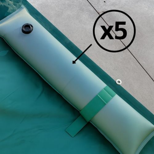 Kit da 5 salsicciotti per telo copertura piscina da 1 mt