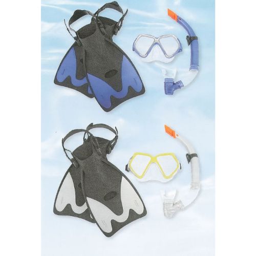Set per sub con Maschera pinne e boccaglio