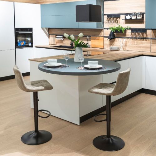 Sgabelli alti di design beige