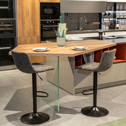 Sgabelli di design moderno grigio scuro