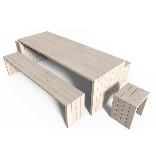 Tavolo da giardino della linea DECO 84x233x75 cm