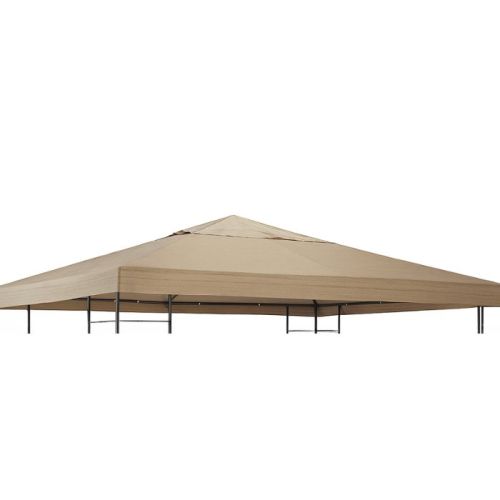 Telo di ricambio per gazebo 3x3 m écru da 180 gr/mq