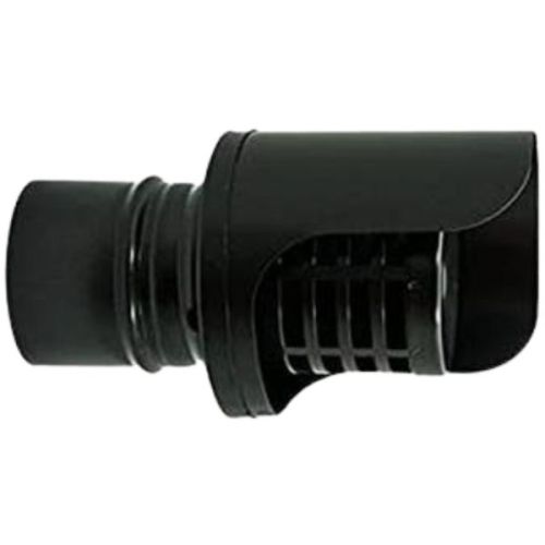 Comignolo antipioggia in acciaio verniciato nero da 80 mm
