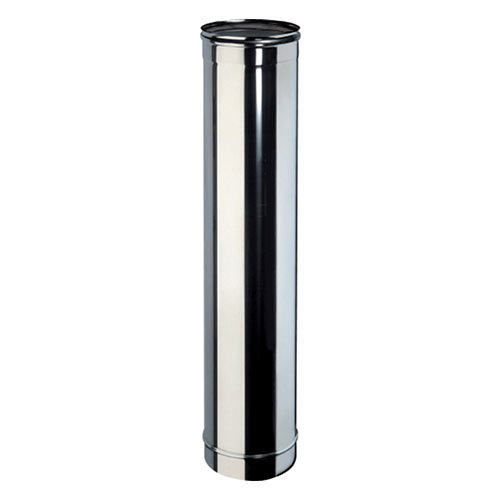Tubo monoparete in acciaio inox Aisi 316 diametro 80mm da 1 mt