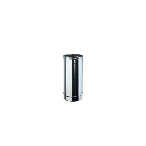 Tubo monoparete acciaio inox Aisi da 50 cm dm 80 mm
