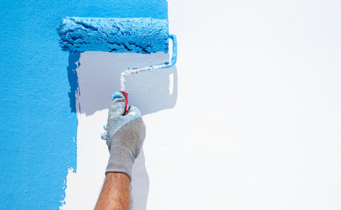 Pittura per piscina