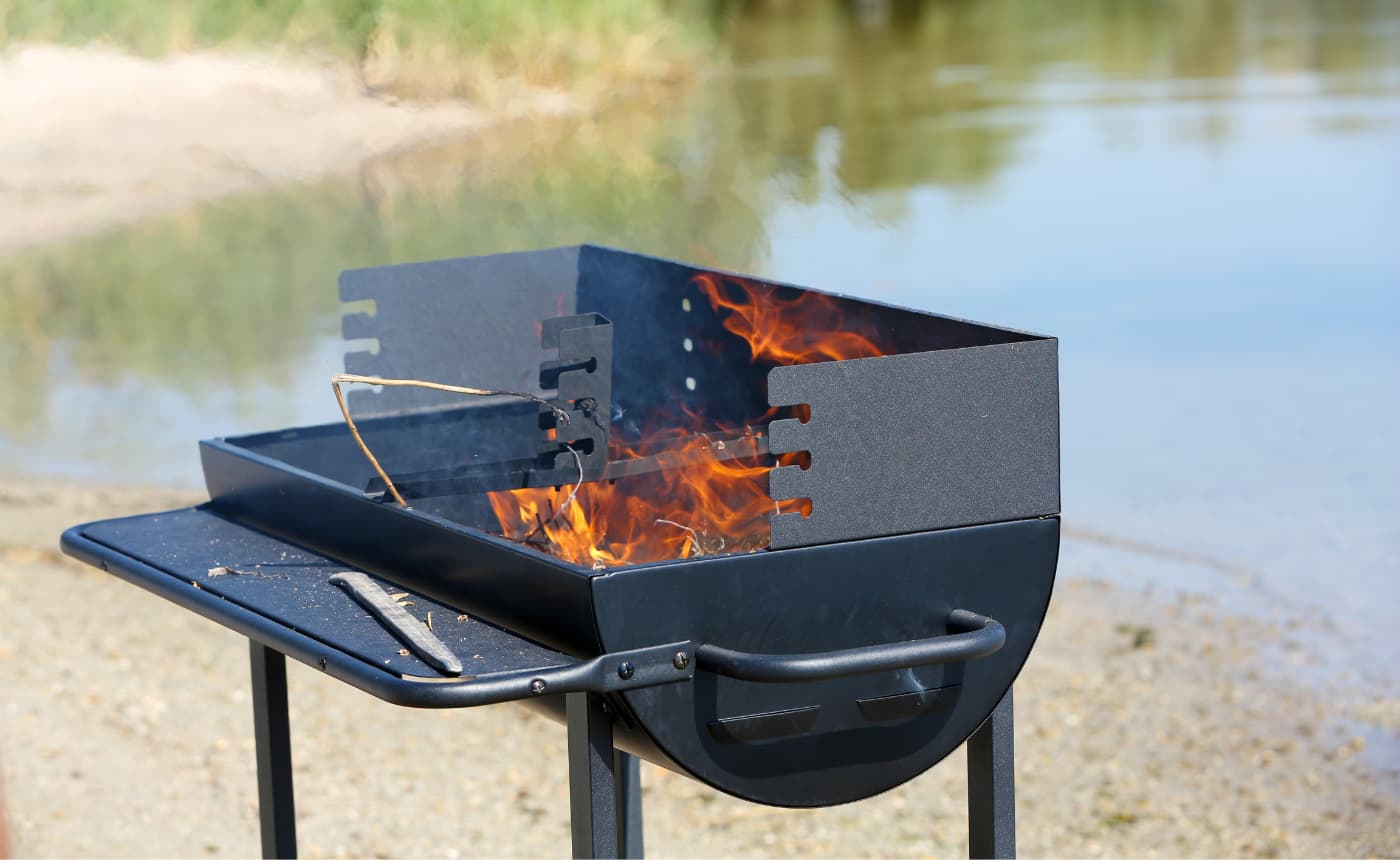 Barbecue a carbonella
