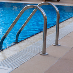Corrimano piscina
