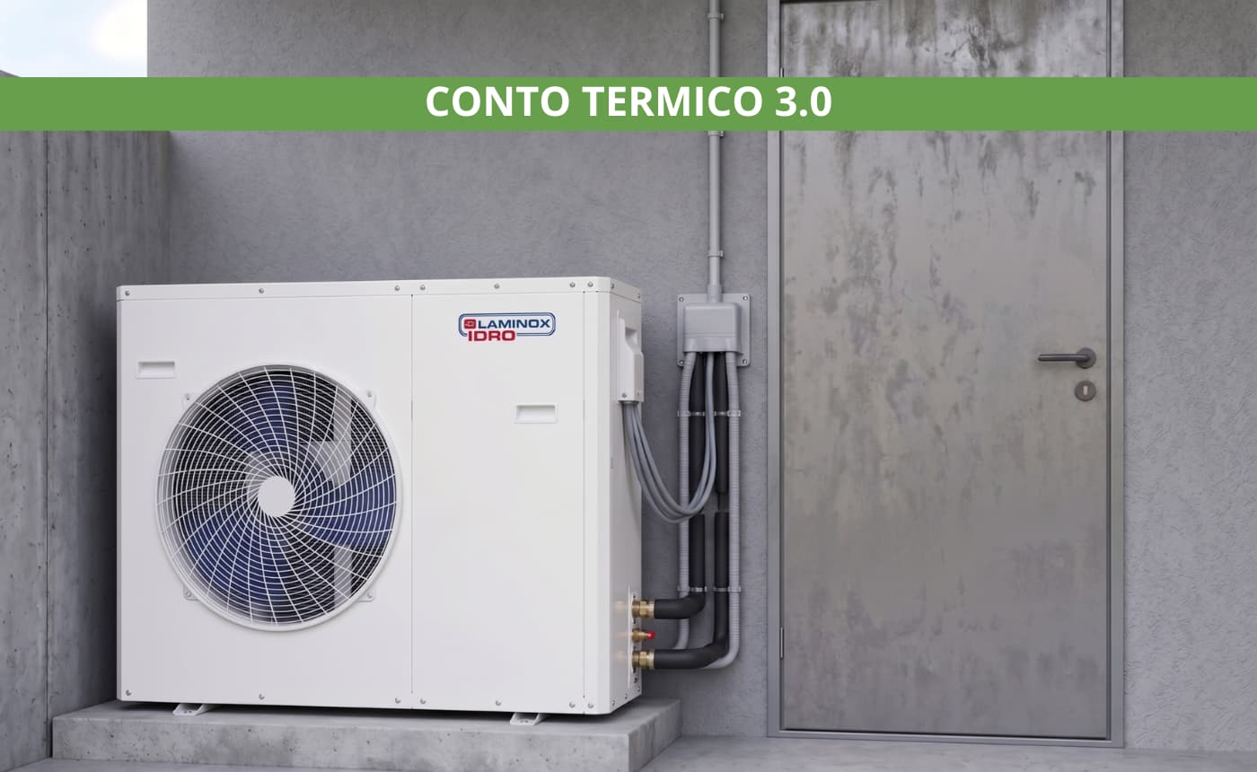 Pompe di calore aria acqua conto termico