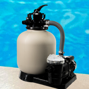 Pompe e filtro a sabbia per piscina