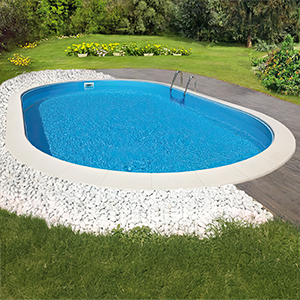 Piscine seminterrate