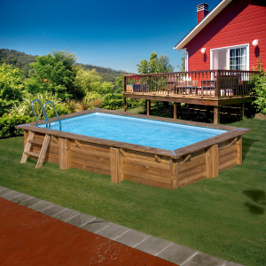 Piscine fuori terra rettangolari