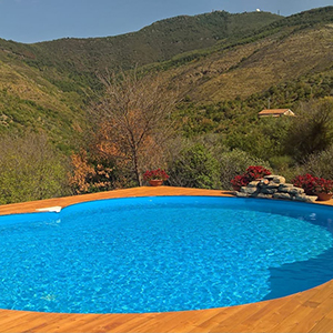 Piscine seminterrate a otto