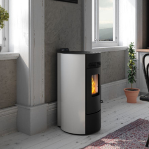 Stufe a pellet angolari