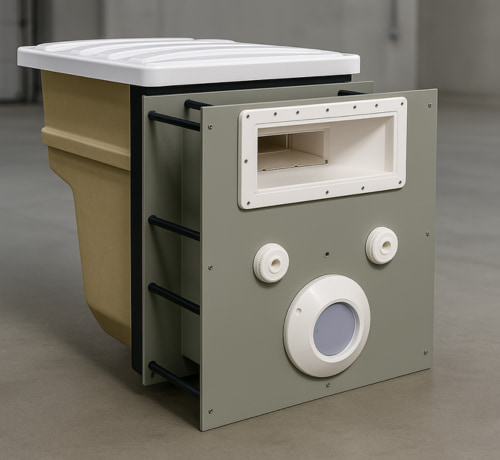 Muri filtranti per piscine