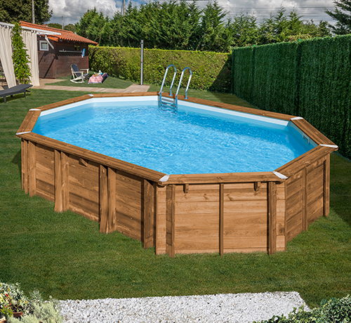 Piscine fuori terra in legno